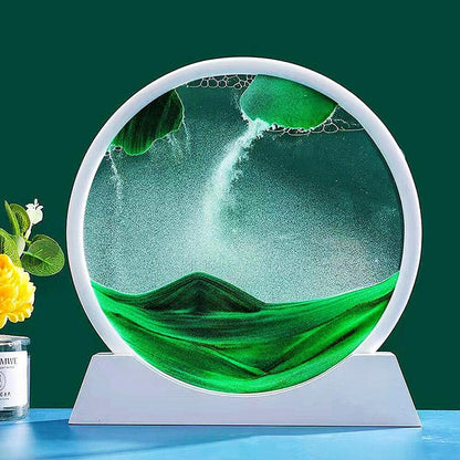 3D Deep Sea Moving Sand Art - Stress Relief Decor