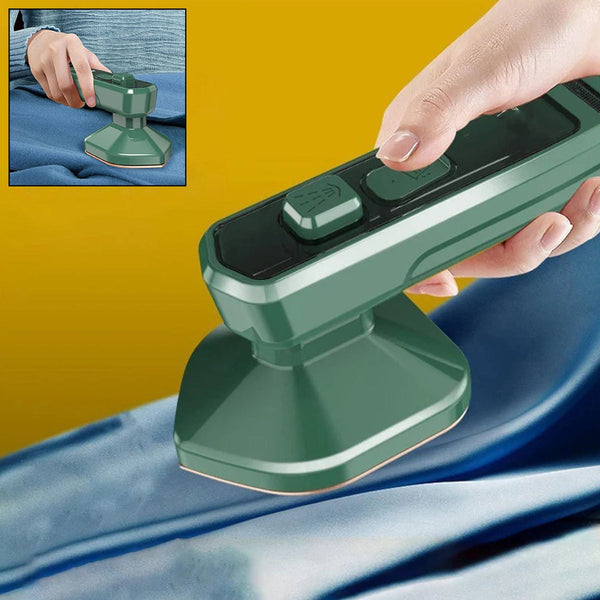 Mini Steamer & Iron: 2-in-1 Portable Travel Friendly