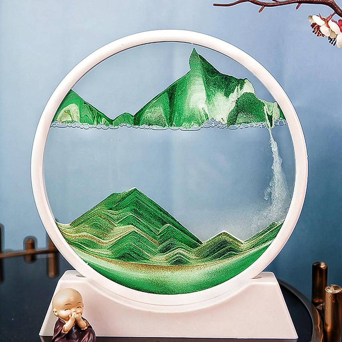 3D Deep Sea Moving Sand Art - Stress Relief Decor