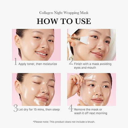 Collagen Night Wrapping Mask 75ml Pack of 1